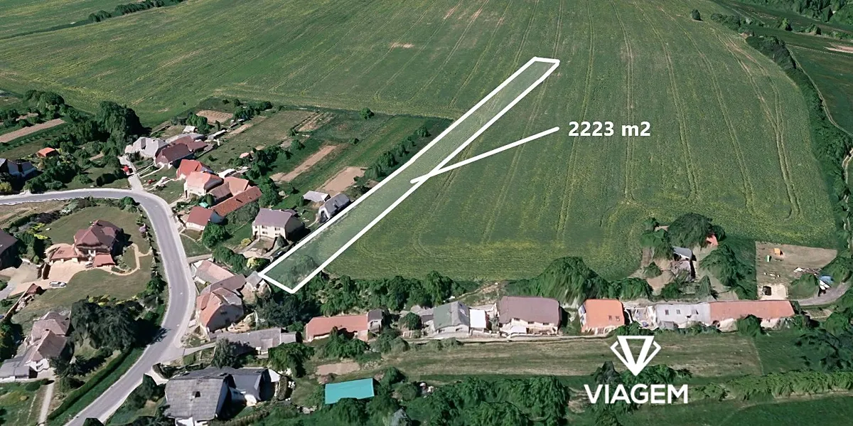 Prodej pole 2223 m²